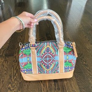 BRAND NEW Gwen stefani GX multicolor purse with strap